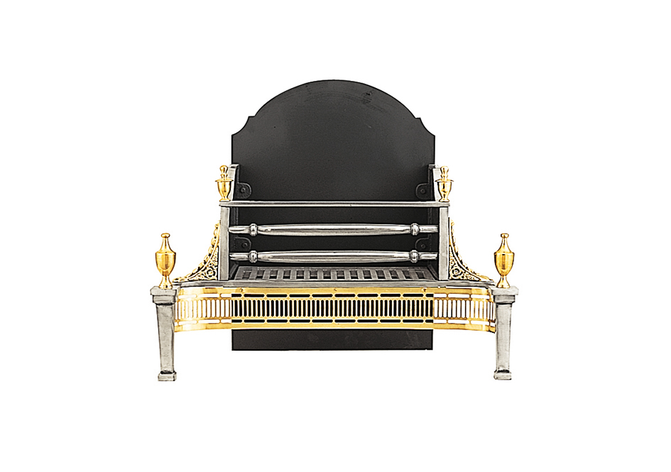 Dorchester Brass Fire Basket