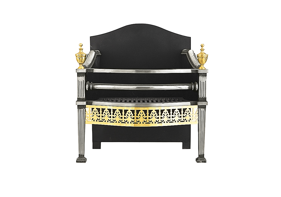 Stanhope Brass Fire Basket